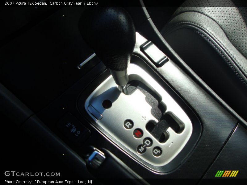 Carbon Gray Pearl / Ebony 2007 Acura TSX Sedan