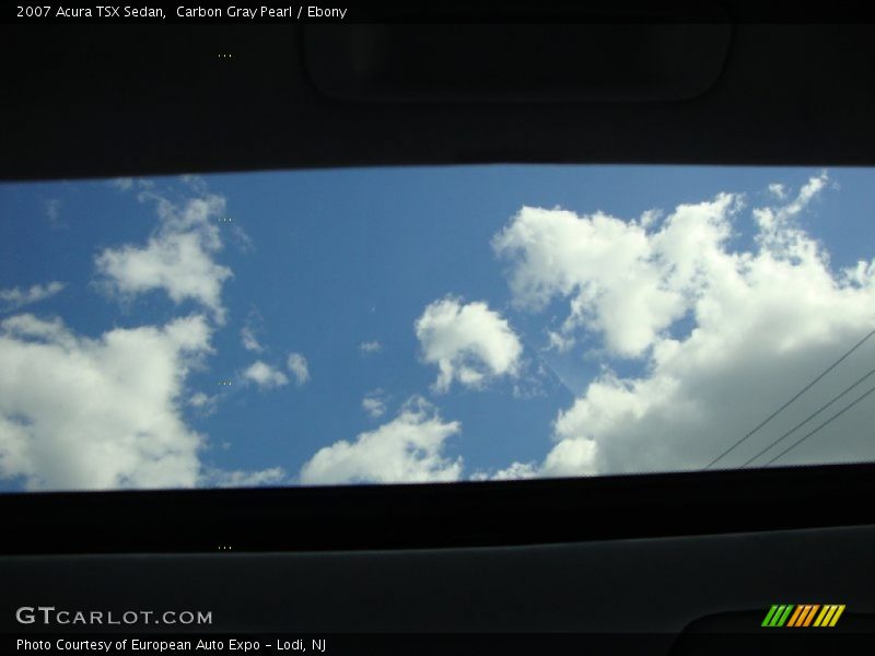 Carbon Gray Pearl / Ebony 2007 Acura TSX Sedan