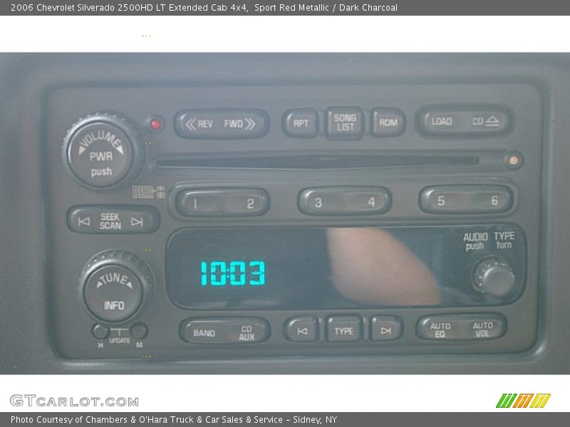 Sport Red Metallic / Dark Charcoal 2006 Chevrolet Silverado 2500HD LT Extended Cab 4x4