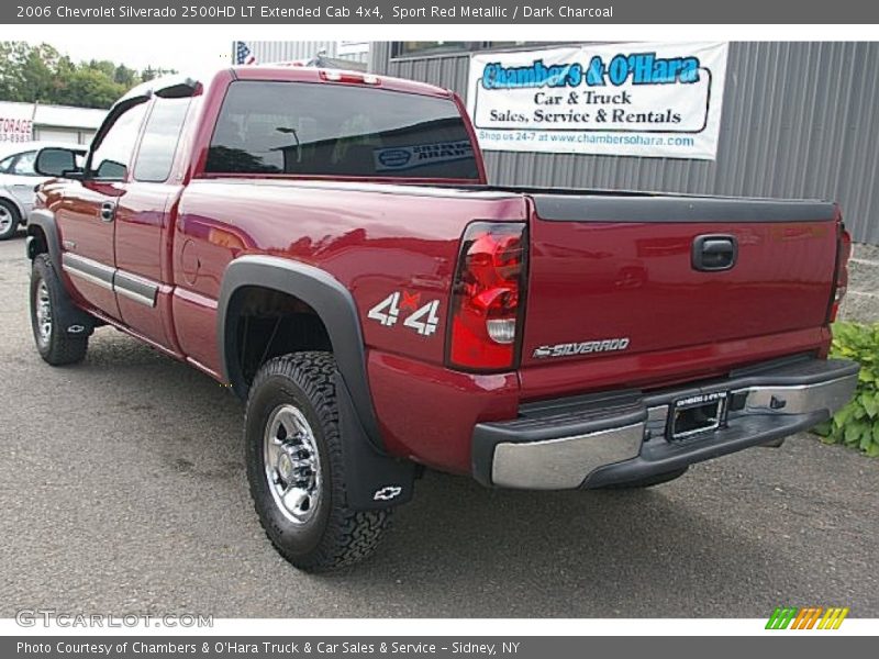 Sport Red Metallic / Dark Charcoal 2006 Chevrolet Silverado 2500HD LT Extended Cab 4x4