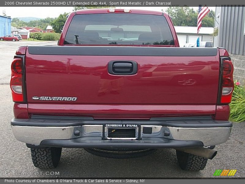 Sport Red Metallic / Dark Charcoal 2006 Chevrolet Silverado 2500HD LT Extended Cab 4x4