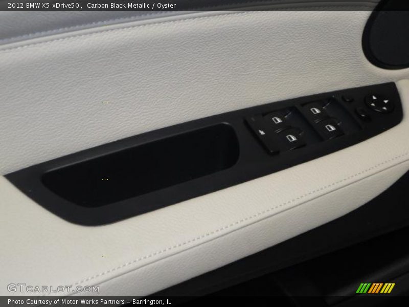 Carbon Black Metallic / Oyster 2012 BMW X5 xDrive50i