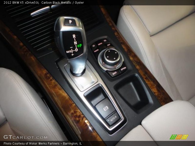 Carbon Black Metallic / Oyster 2012 BMW X5 xDrive50i