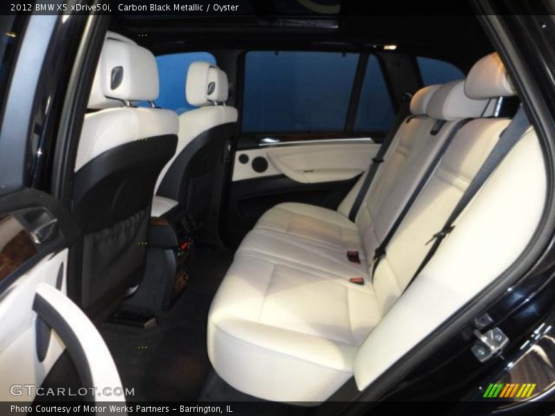 Carbon Black Metallic / Oyster 2012 BMW X5 xDrive50i