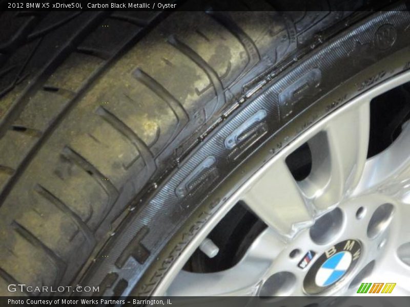 Carbon Black Metallic / Oyster 2012 BMW X5 xDrive50i