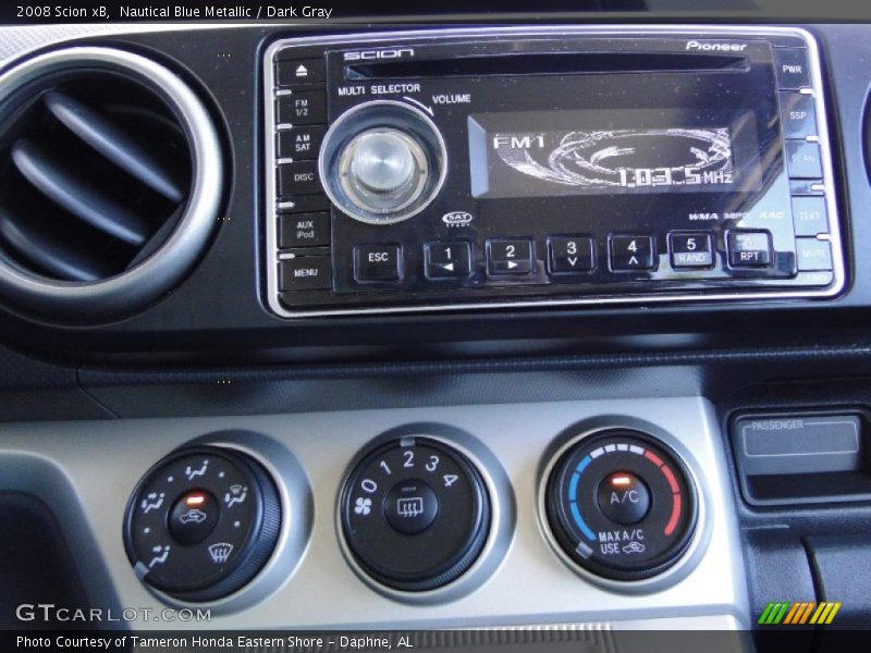 Nautical Blue Metallic / Dark Gray 2008 Scion xB