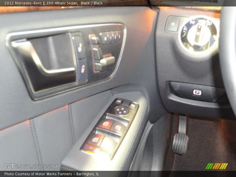 Black / Black 2012 Mercedes-Benz E 350 4Matic Sedan