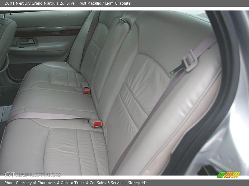 Silver Frost Metallic / Light Graphite 2001 Mercury Grand Marquis LS