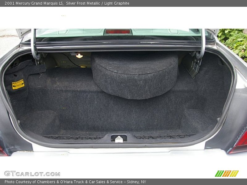 Silver Frost Metallic / Light Graphite 2001 Mercury Grand Marquis LS