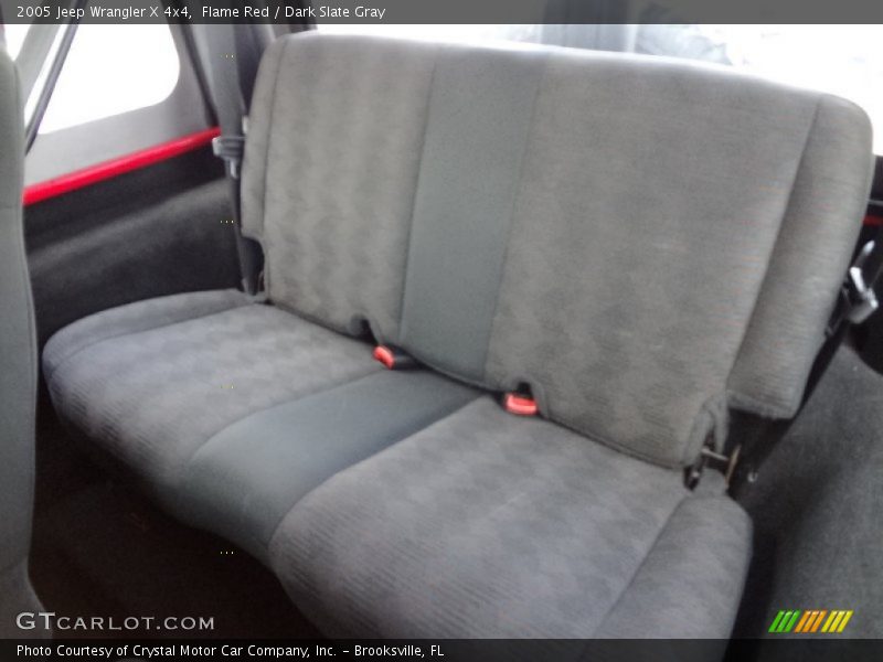 Flame Red / Dark Slate Gray 2005 Jeep Wrangler X 4x4
