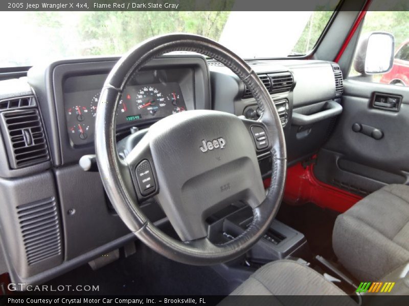  2005 Wrangler X 4x4 Dark Slate Gray Interior