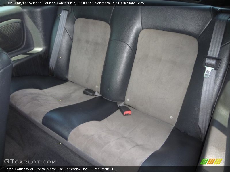 Brilliant Silver Metallic / Dark Slate Gray 2005 Chrysler Sebring Touring Convertible