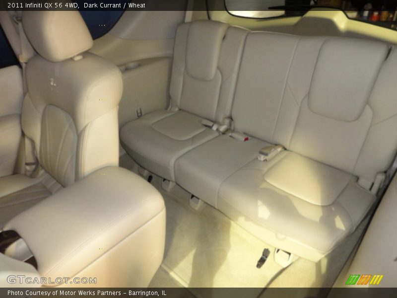 Dark Currant / Wheat 2011 Infiniti QX 56 4WD