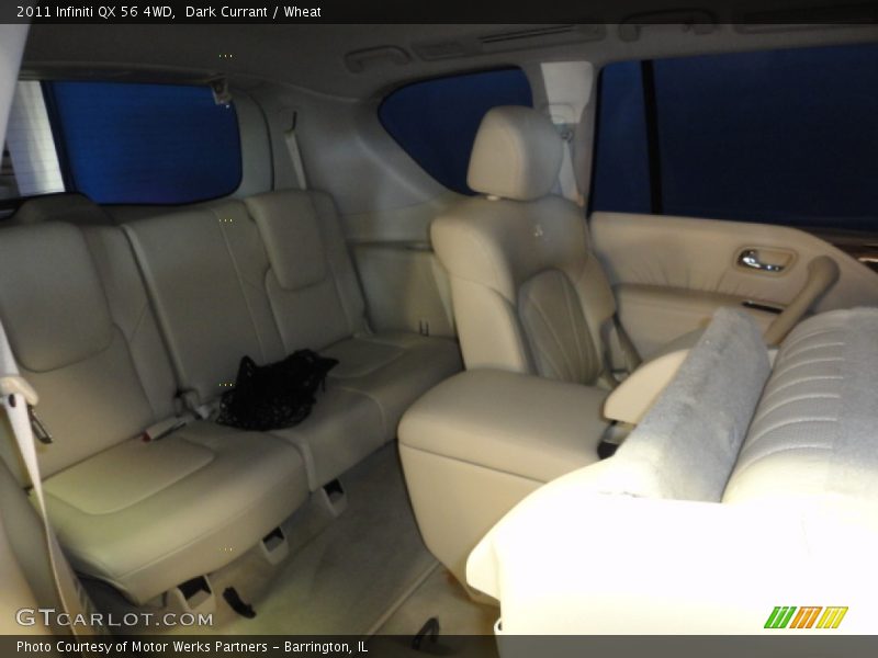 Dark Currant / Wheat 2011 Infiniti QX 56 4WD