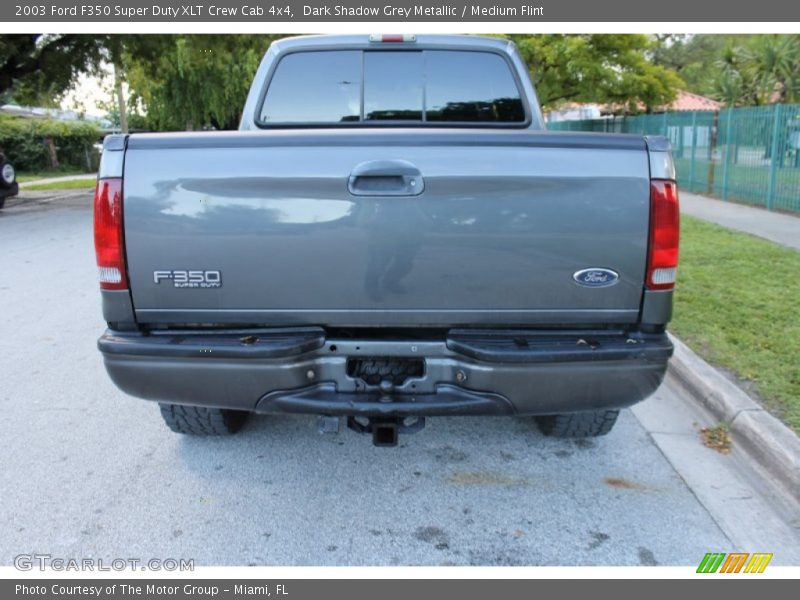 Dark Shadow Grey Metallic / Medium Flint 2003 Ford F350 Super Duty XLT Crew Cab 4x4