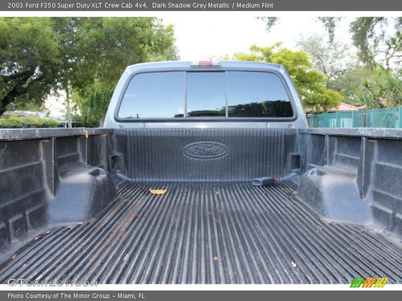 Dark Shadow Grey Metallic / Medium Flint 2003 Ford F350 Super Duty XLT Crew Cab 4x4