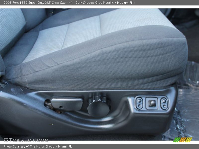 Dark Shadow Grey Metallic / Medium Flint 2003 Ford F350 Super Duty XLT Crew Cab 4x4