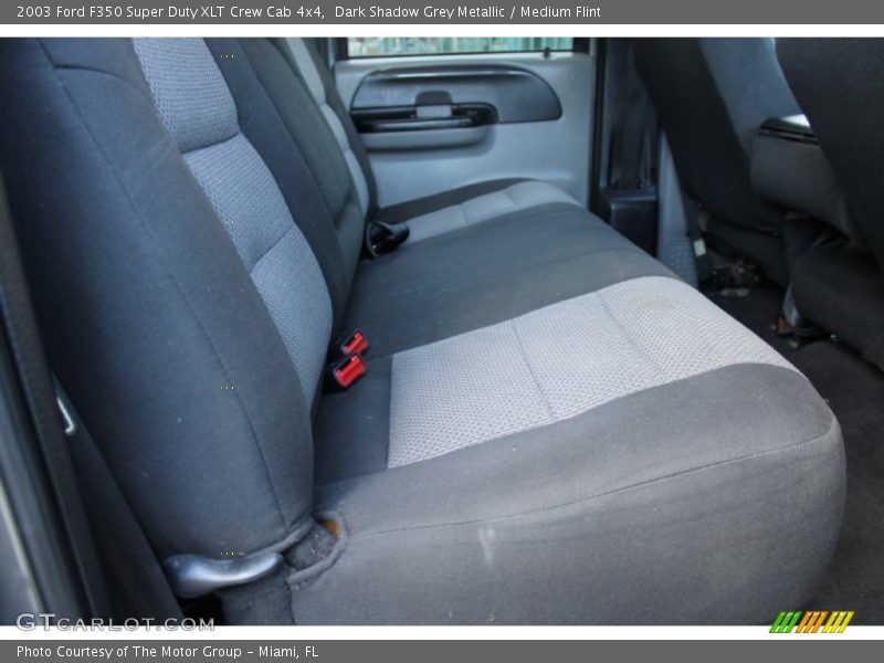Dark Shadow Grey Metallic / Medium Flint 2003 Ford F350 Super Duty XLT Crew Cab 4x4