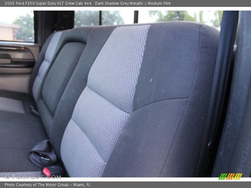Dark Shadow Grey Metallic / Medium Flint 2003 Ford F350 Super Duty XLT Crew Cab 4x4