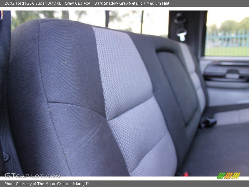 Dark Shadow Grey Metallic / Medium Flint 2003 Ford F350 Super Duty XLT Crew Cab 4x4