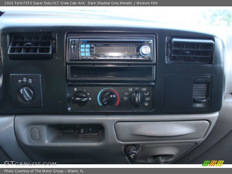 Dark Shadow Grey Metallic / Medium Flint 2003 Ford F350 Super Duty XLT Crew Cab 4x4