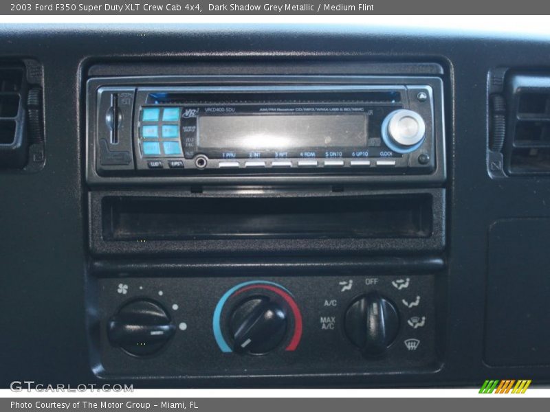 Dark Shadow Grey Metallic / Medium Flint 2003 Ford F350 Super Duty XLT Crew Cab 4x4