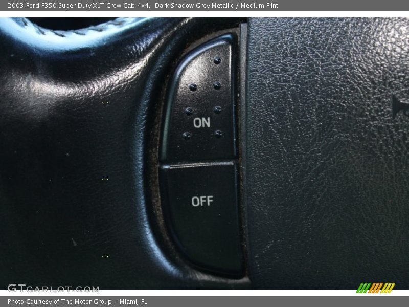 Dark Shadow Grey Metallic / Medium Flint 2003 Ford F350 Super Duty XLT Crew Cab 4x4