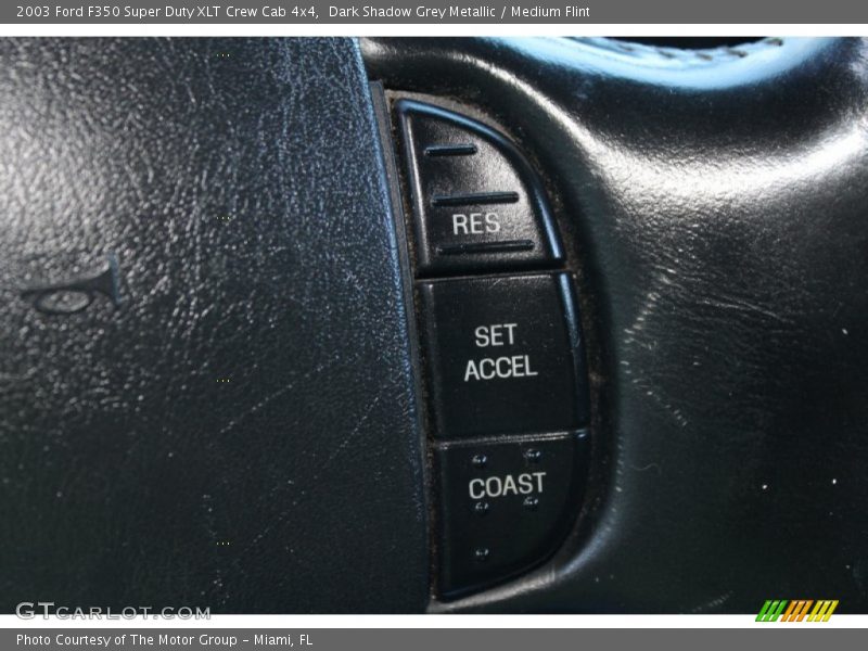 Dark Shadow Grey Metallic / Medium Flint 2003 Ford F350 Super Duty XLT Crew Cab 4x4