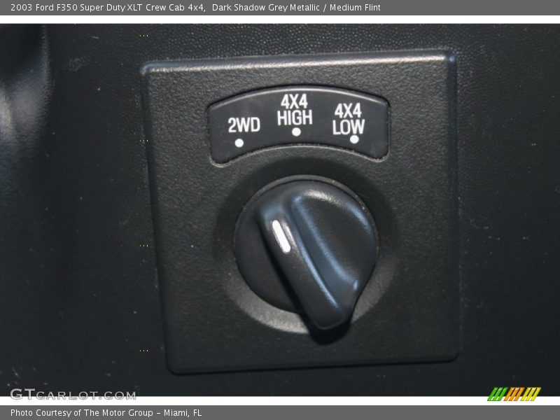 Dark Shadow Grey Metallic / Medium Flint 2003 Ford F350 Super Duty XLT Crew Cab 4x4