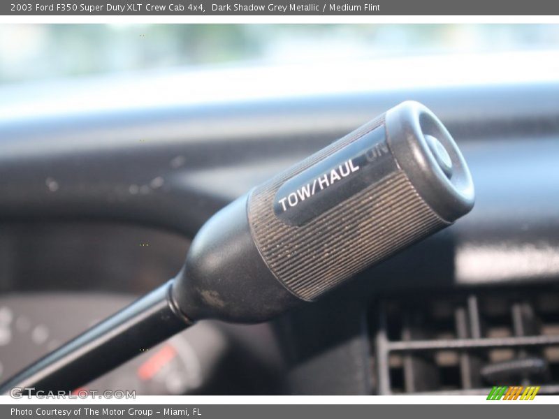 Dark Shadow Grey Metallic / Medium Flint 2003 Ford F350 Super Duty XLT Crew Cab 4x4