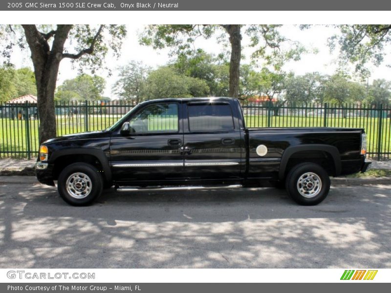  2005 Sierra 1500 SLE Crew Cab Onyx Black