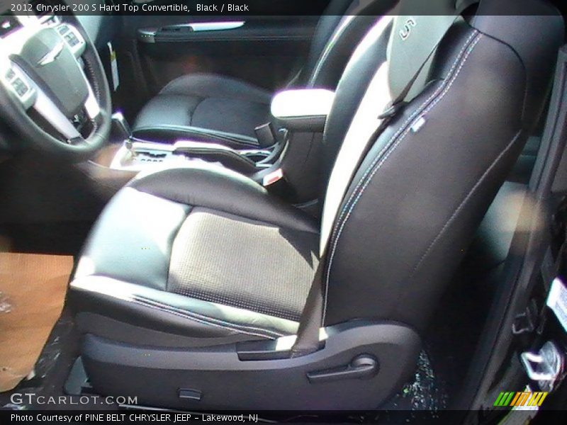 Black / Black 2012 Chrysler 200 S Hard Top Convertible