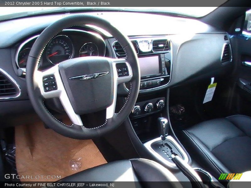 Dashboard of 2012 200 S Hard Top Convertible