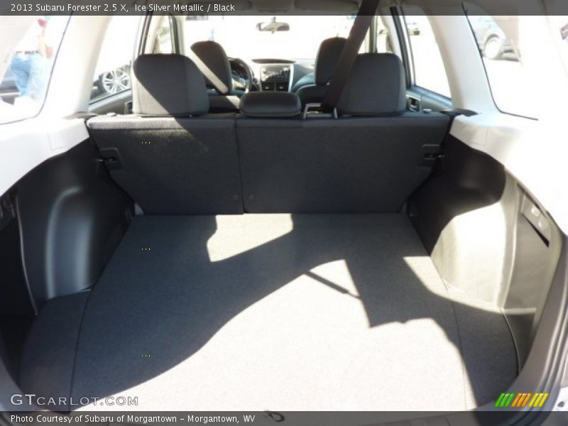 Ice Silver Metallic / Black 2013 Subaru Forester 2.5 X