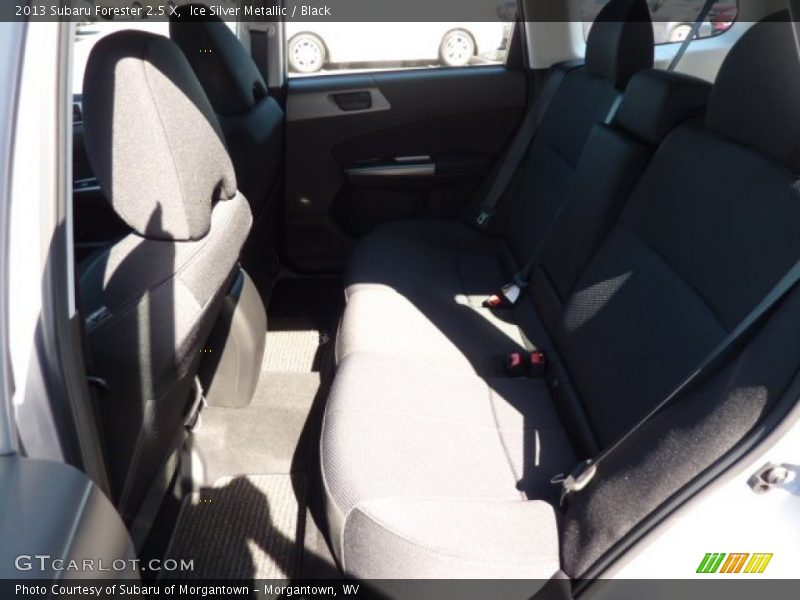 Ice Silver Metallic / Black 2013 Subaru Forester 2.5 X