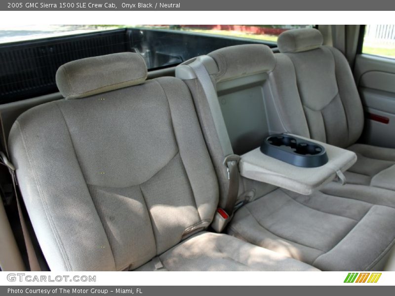 Onyx Black / Neutral 2005 GMC Sierra 1500 SLE Crew Cab