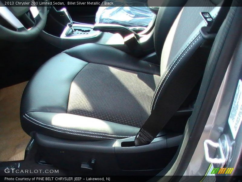Billet Silver Metallic / Black 2013 Chrysler 200 Limited Sedan