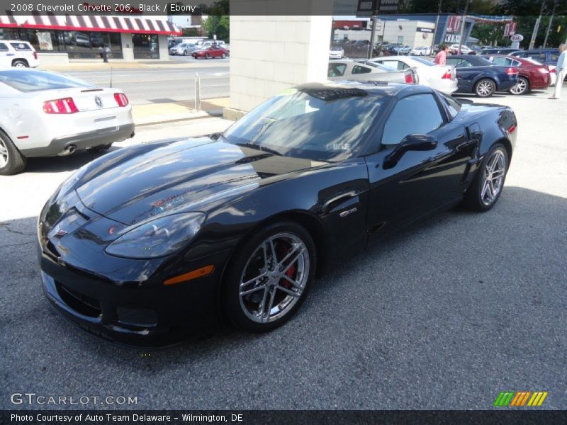 Black / Ebony 2008 Chevrolet Corvette Z06