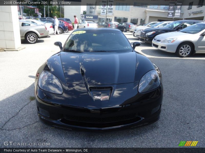 Black / Ebony 2008 Chevrolet Corvette Z06