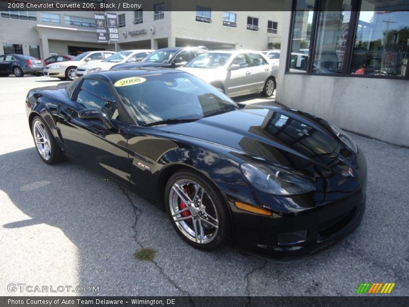 Black / Ebony 2008 Chevrolet Corvette Z06