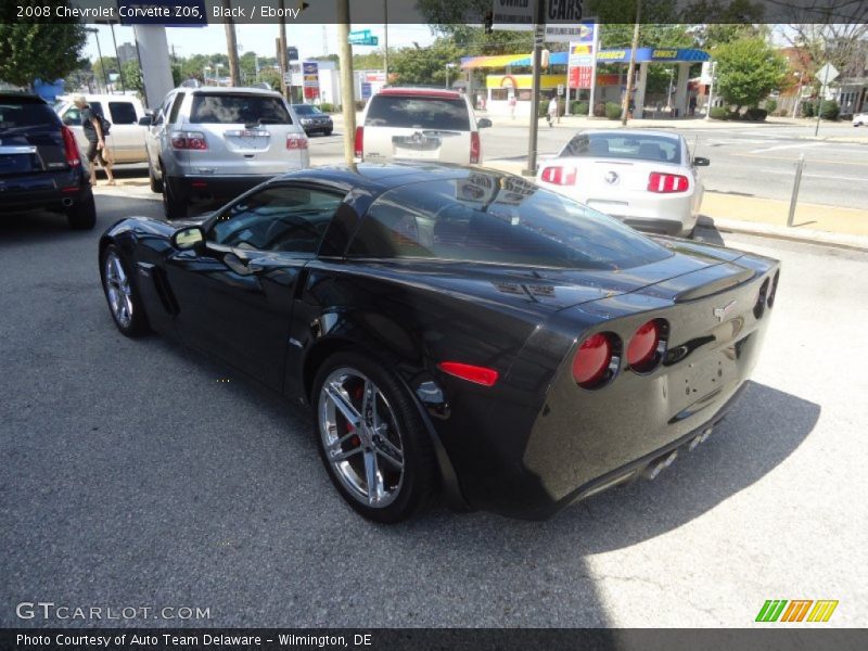 Black / Ebony 2008 Chevrolet Corvette Z06