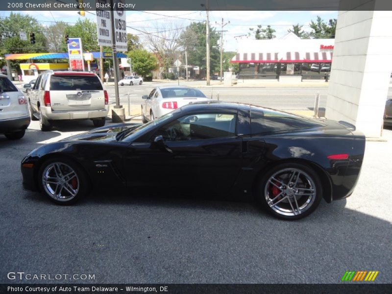 Black / Ebony 2008 Chevrolet Corvette Z06