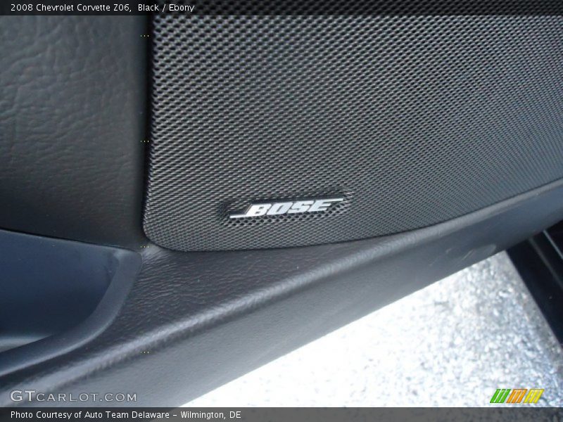 Black / Ebony 2008 Chevrolet Corvette Z06