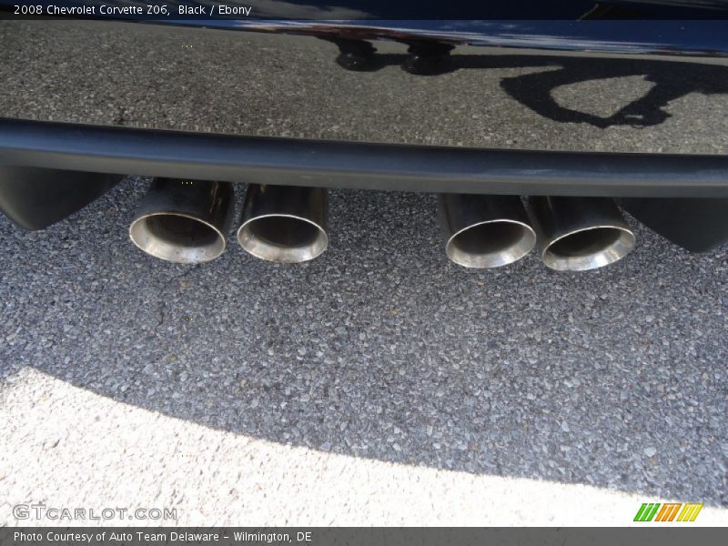 Exhaust of 2008 Corvette Z06