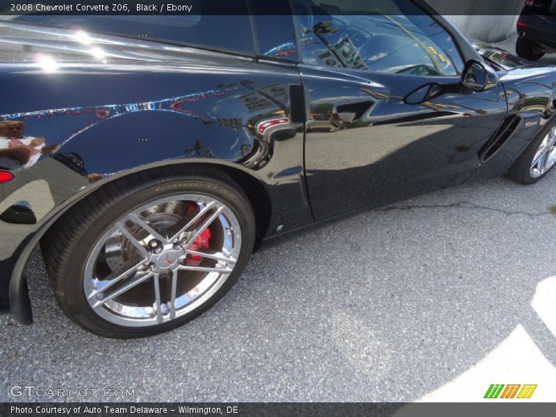 Black / Ebony 2008 Chevrolet Corvette Z06