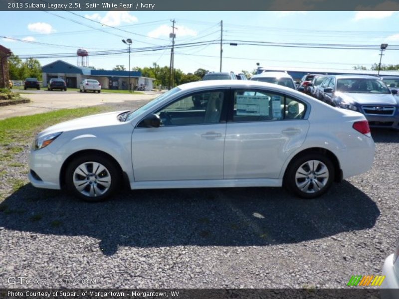 Satin White Pearl / Ivory 2013 Subaru Legacy 2.5i