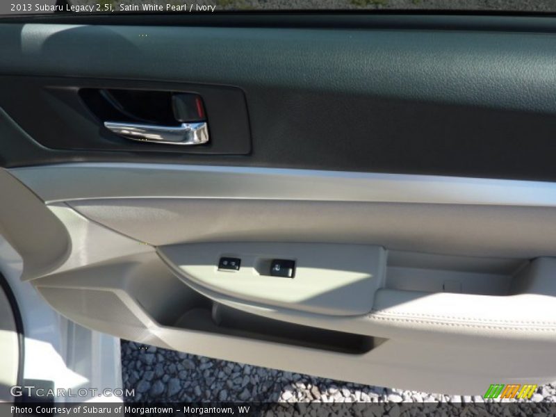Satin White Pearl / Ivory 2013 Subaru Legacy 2.5i