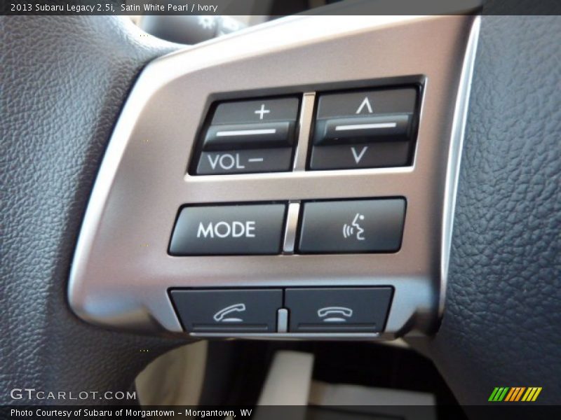Satin White Pearl / Ivory 2013 Subaru Legacy 2.5i