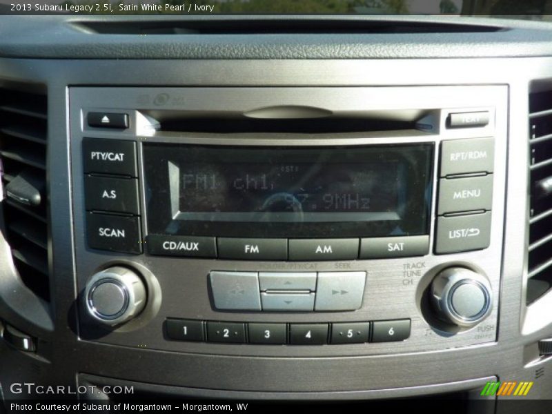 Satin White Pearl / Ivory 2013 Subaru Legacy 2.5i