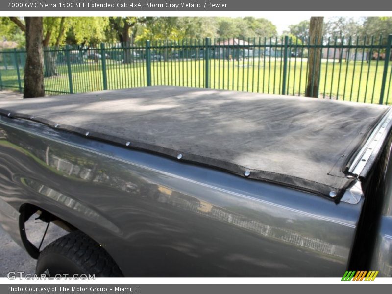 Storm Gray Metallic / Pewter 2000 GMC Sierra 1500 SLT Extended Cab 4x4
